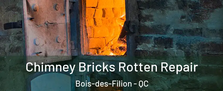  Chimney Bricks Rotten Repair Bois-des-Filion - QC
