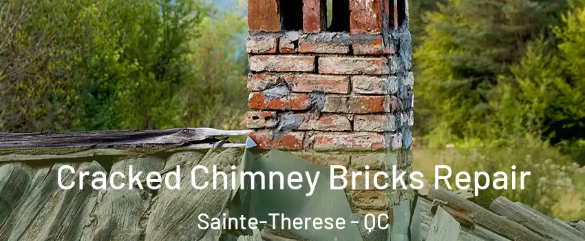  Cracked Chimney Bricks Repair Sainte-Therese - QC