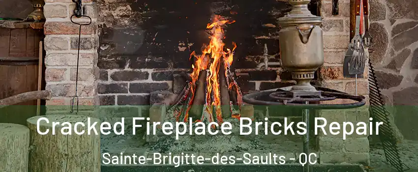  Cracked Fireplace Bricks Repair Sainte-Brigitte-des-Saults - QC
