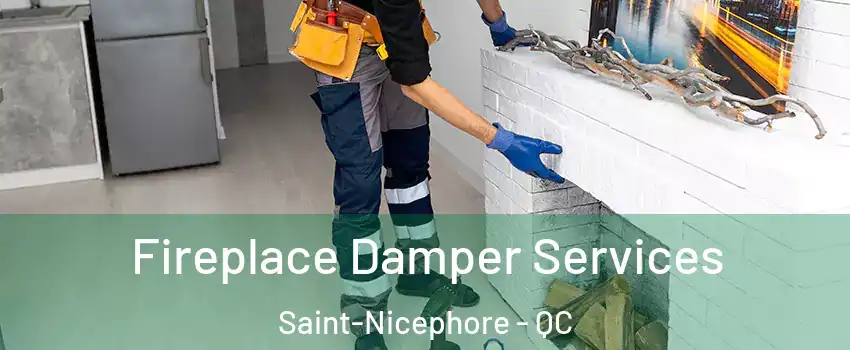 Fireplace Damper Services Saint-Nicephore - QC