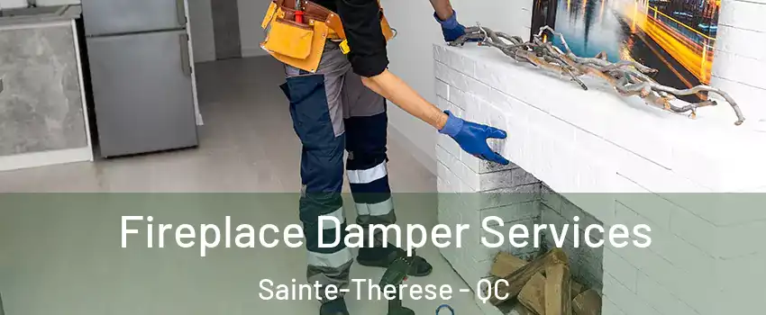 Fireplace Damper Services Sainte-Therese - QC