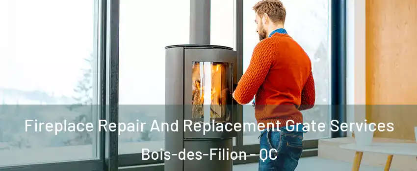  Fireplace Repair And Replacement Grate Services Bois-des-Filion - QC
