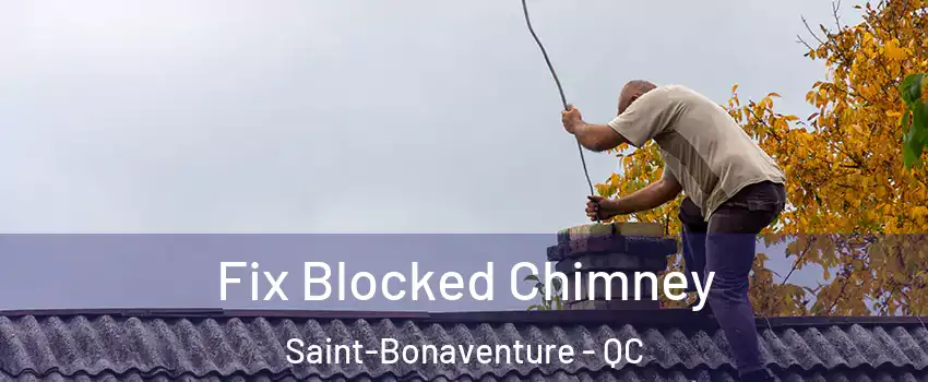  Fix Blocked Chimney Saint-Bonaventure - QC