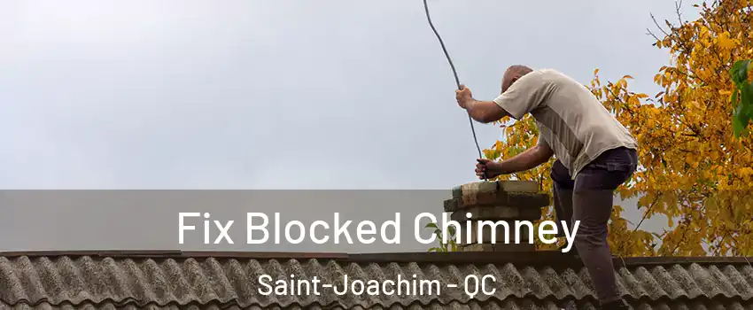  Fix Blocked Chimney Saint-Joachim - QC