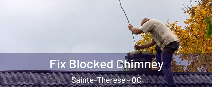  Fix Blocked Chimney Sainte-Therese - QC
