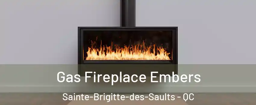  Gas Fireplace Embers Sainte-Brigitte-des-Saults - QC