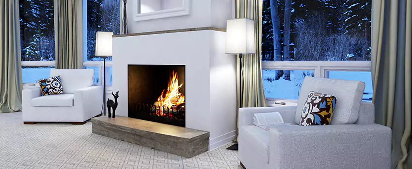 Metal Firebox Installation For Fireplace in Drummondville, QC