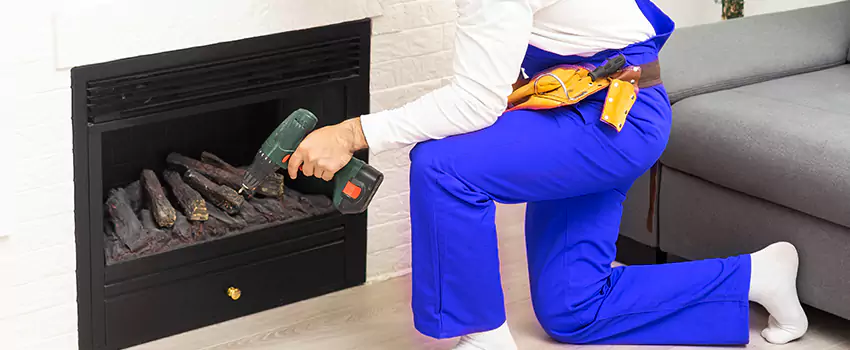 B-Vent Gas Fireplace Installation in Drummondville, QC