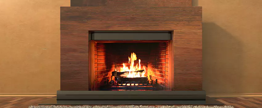 Mendota Hearth Landscape Fireplace Installation in Drummondville, Quebec