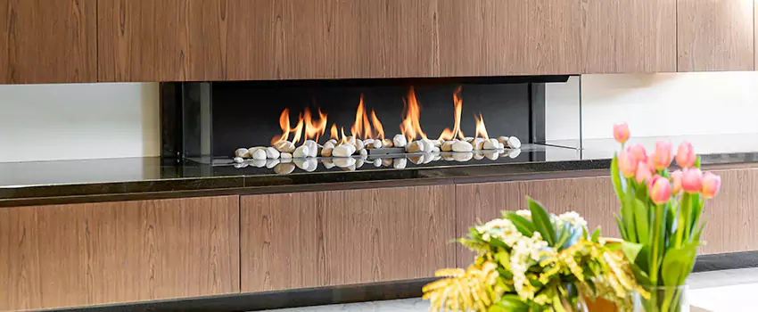 Outdoor Modern Fireplace Renovation Services in Grantham, QC