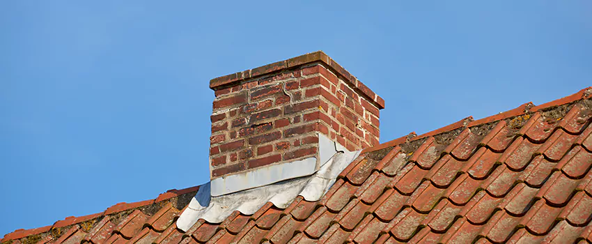 Rebuilding A Brick Chimney in Drummondville, Quebec