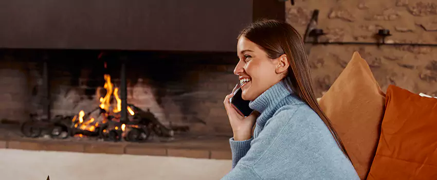 Dimplex Built-In Electric Fireplace Installation in Drummondville, QC