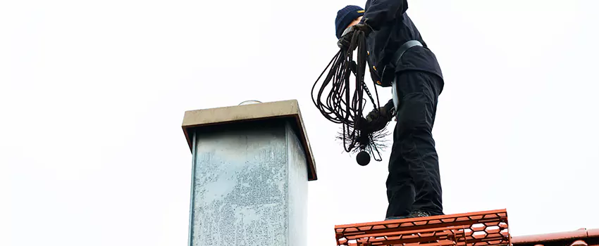 Gas Fireplace Flue Cleaning in Drummondville, Quebec