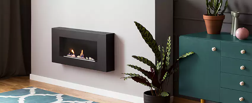 Ortal Island Fireplace Installation in Drummondville, Quebec