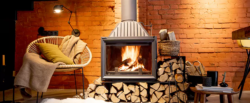 Pellet Stove Chimney Pipe Brackets Installation in Drummondville, QC